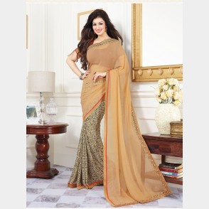 Vinay’s Soft Printed Georgette Sharee